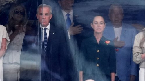 Llega Claudia Sheinbaum a la final del Mundial FIFA 2026™
