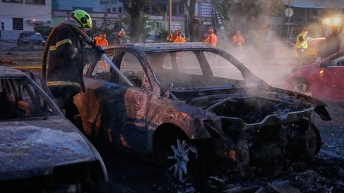 Ataque ruso con misiles y drones deja tres muertos en Kiev