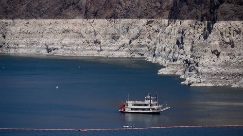 Lago Mead alcanza su nivel más bajo en casi 90 años
