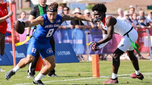 Samoa Americana derrota a EUA en Mundial de Flag Football