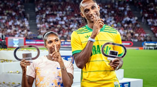 Imponen dos records mundiales en atletismo en menos de 40 minutos