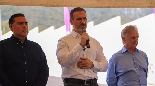 Inaugura Adrián de la Garza ampliación de avenida Pedro Infante