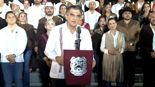 Alistan cuarto informe de Américo Villarreal en Ciudad Victoria