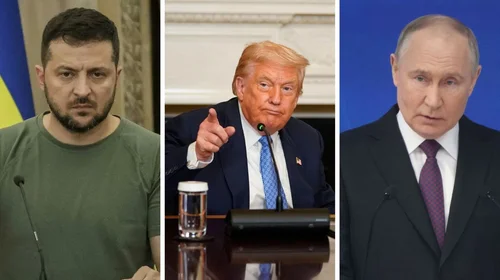 Inicia Trump a 'organizar' una reunión entre Putin y Zelensky