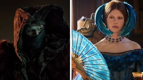 Así lucen Jacob Elordi y Mia Goth en 'Frankenstein'