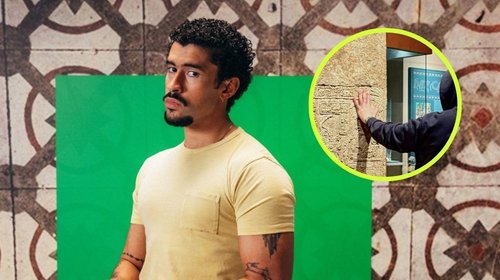 Bad Bunny toca pieza en Museo de Antropología y causa polémica
