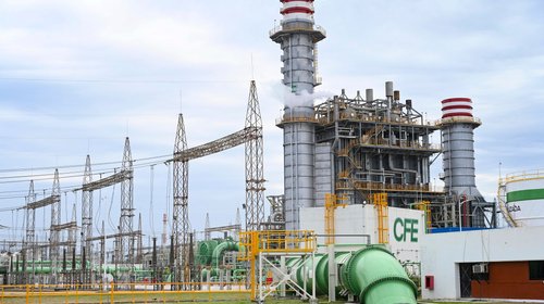 Inaugura Sheinbaum nueva central eléctrica en Colima