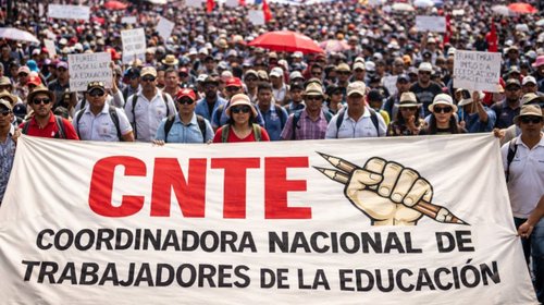 CNTE mantiene paro y advierte que continuará movilizaciones