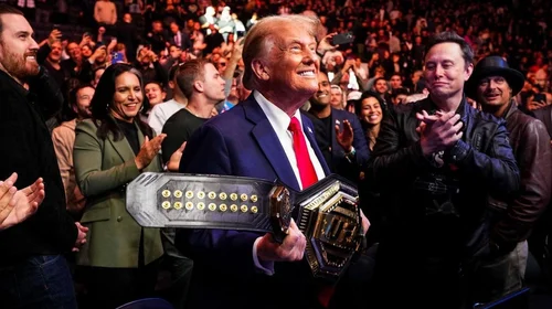 Donald Trump quiere llevar evento de la UFC a la Casa Blanca