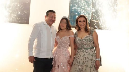 Empresario responde a polémica por XV años de su hija en Tabasco