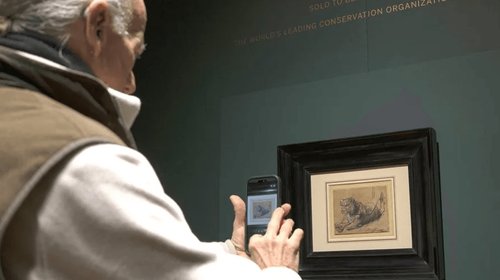 León de Rembrandt se vende en subasta por $17.8 mdd