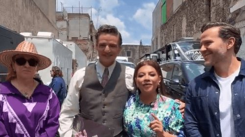 Pedro Pascal filma en CDMX y Clara Brugada celebra su cumpleaños