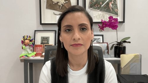 Melissa Segura cuestiona plan vial en Arco de la Independencia