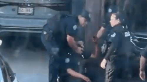 Policía de San Pedro resulta lesionado con arma blanca