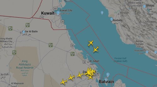 Ataques iraníes obligan a Kuwait a cerrar espacio aéreo