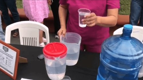 Tampico duplica módulos de hidratación por intenso calor