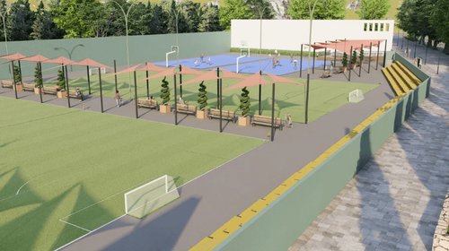 Empresas asumirán por etapas construcción de complejo deportivo