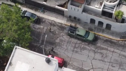 Catean agentes federales residencia en el Obispado