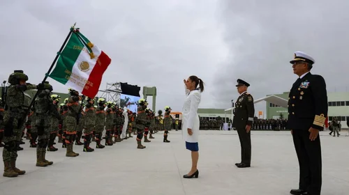 Defiende Claudia en Nuevo León soberanía de México