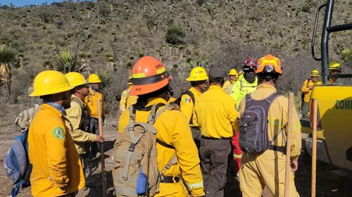 Controlan al 100% incendio forestal en Galeana
