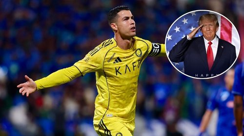 Invita Trump a Cristiano Ronaldo a jugar en Estados Unidos