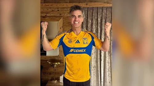 Tigres y Robbie Williams se unen para promocionar 'Better Man'