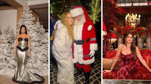 Famosos celebran la Navidad con todo el glamour