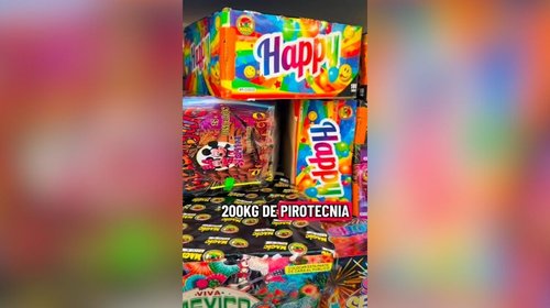 Decomisa Apodaca 200 kilos de pirotecnia ilegal
