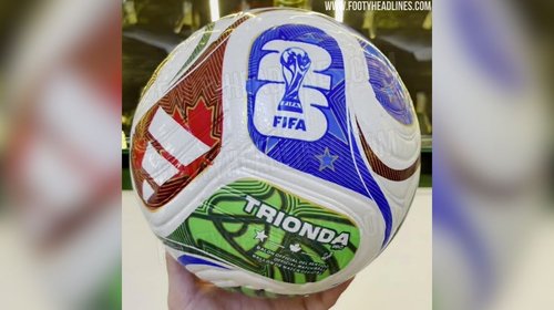 Filtran el 'Trionda', balón que se usará en el Mundial