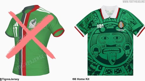 ¡Vuelve un clásico! Filtran jersey de México para el Mundial