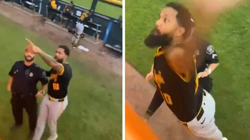 Dennis Santana suspendido cuatro juegos por confrontar a fanático