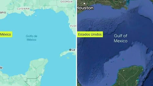 Google Maps mantiene el nombre 'Golfo de México' en EUA y México