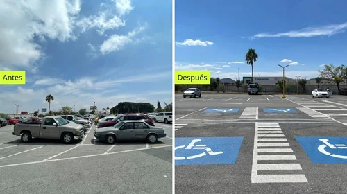Liberan estacionamiento del aeropuerto Plan de Guadalupe