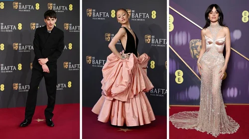 Premios BAFTA: Así llegaron los famosos a la alfombra roja