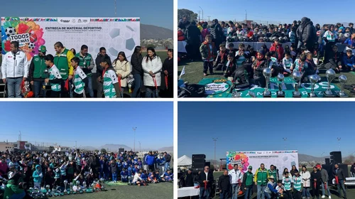 Inauguran La Liga Infantil-Juvenil de Fútbol de Ramos Arizpe 