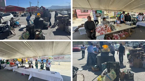 Canjean chatarra por productos básicos en Ramos Arizpe 