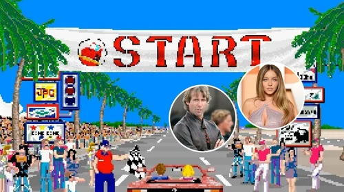 Michael Bay y Sydney Sweeney adaptaran el videojuego 'OutRun'