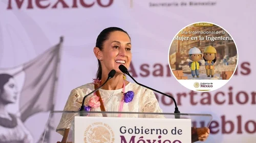 Sheinbaum felicita a las mujeres ingenieras de México