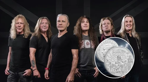 Lanzan moneda conmemorativa por 50 aniversario de Iron Maiden