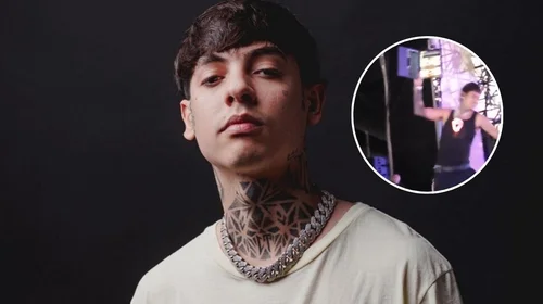Natanael Cano golpea a DJ en concierto Baja Beach Fest
