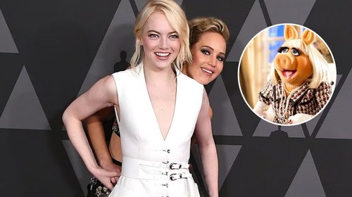  Jennifer Lawrence y Emma Stone producirán filme de Miss Piggy