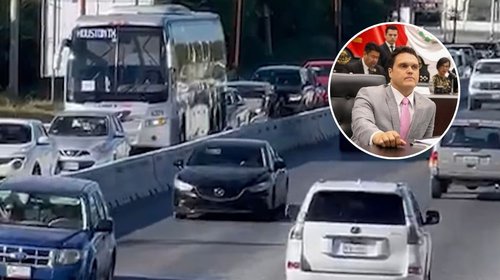 Largas filas en aduanas de Reynosa generan quejas ciudadanas