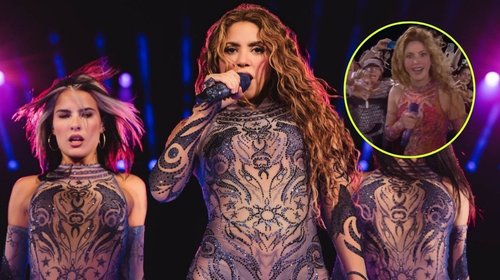 Fan jala el cabello de Shakira en concierto de Montevideo