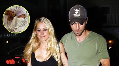 Enrique Iglesias y Anna Kournikova son padres por cuarta vez