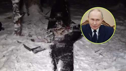 Rusia difunde video de dron y acusa a Ucrania de atacar a Putin