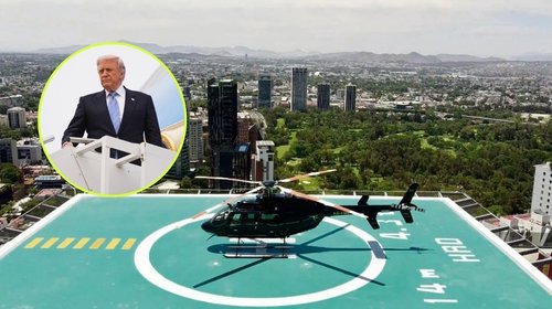 Presidente de EUA planea construir helipuerto en la Casa Blanca