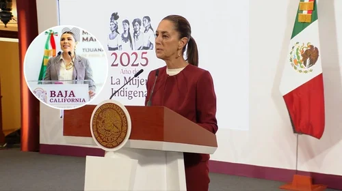 Sin aviso oficial por retiro de visa a gobernadora de BC: Claudia