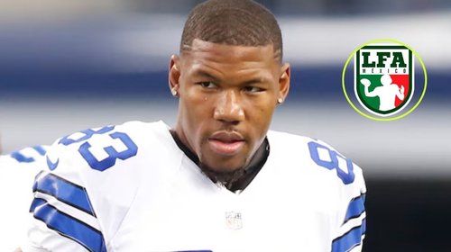 Ex jugador de los vaqueros de Dallas jugará en la LFA