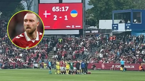Eriksen se desploma y suspenden amistoso Dinamarca-Ucrania