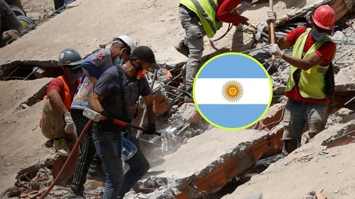 Argentina despliega rescatistas tras terremotos en Venezuela